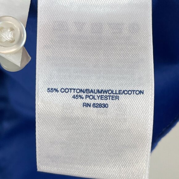 Lands End Womens Plus 20 Tall Wrinkle Free Broadcloth Button Up Shirt Blouse - Picture 5 of 9